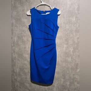 Calvin Klein Royal Blue Midi Dress